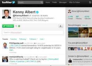 The official Twitter page of Kenny Albert